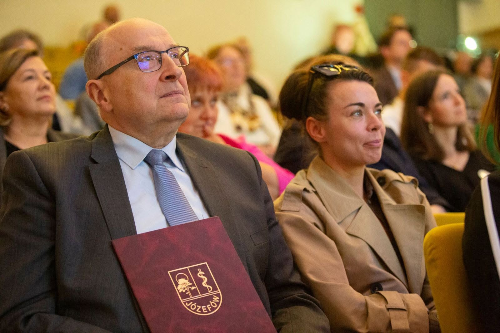 Burmistrz Józefowa wśród gości
